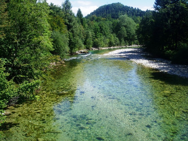 Rzeka Sava Bohinjka - Słowenia - www.przewodnicywedkarscy.pl - Wyprawy na pstrągi