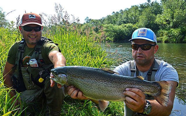 Wyprawy muchowe z przewodnikiem - www.przewodnicywedkarscy.pl - Fly Fishing in Poland