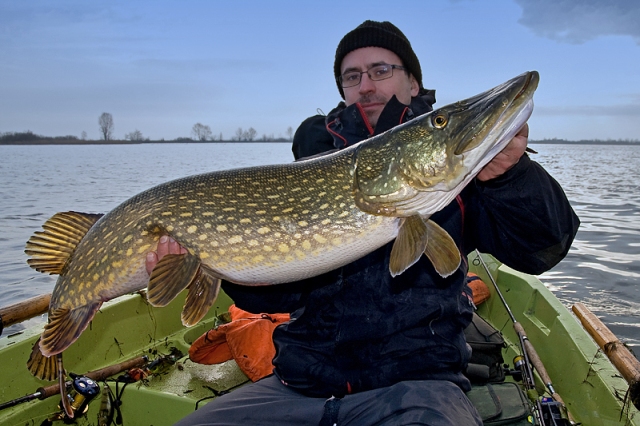 Nasz Gość ze szczupakiem 106 cm!