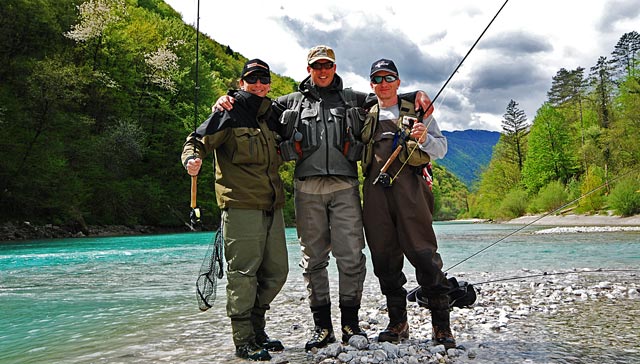 Razem z Blazem - Słowenia - Łowienie na muchę - www.przewodnicywedkarscy.pl - Wyprawy wędkarskie