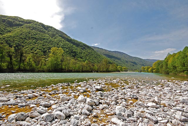 Soca - Słowenia - Łowienie na muchę - www.przewodnicywedkarscy.pl - Wyprawy wędkarskie