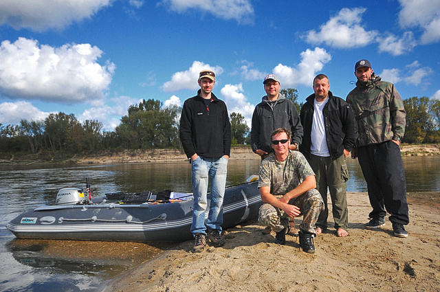 wyprawy na ryby - Wisła - goście