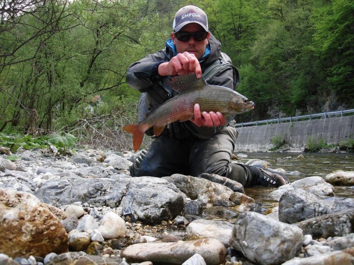 wyprawy na ryby - Słowenia - lipień - pstrąg marmurkowy - 4